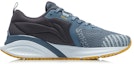 Order Li-Ning Kasut Sukan Ringan Bercorak 'Lime Blue' Bertapak Rendah ARSR039-3
