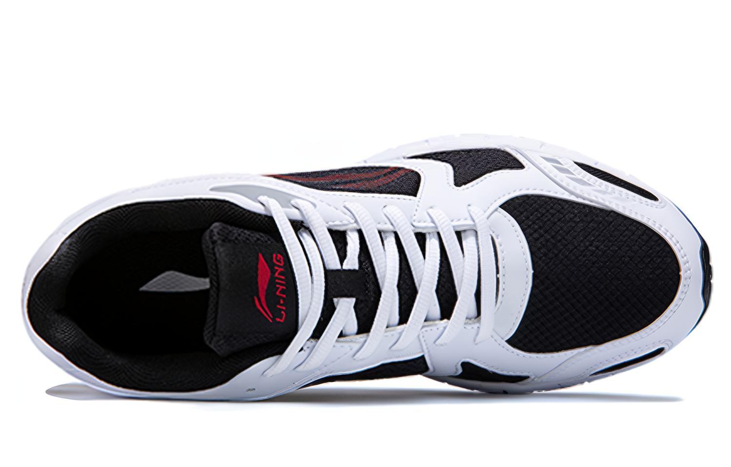 Shop Li-Ning Lichtgewicht Low ''Zwart Wit'' ARBQ043-1