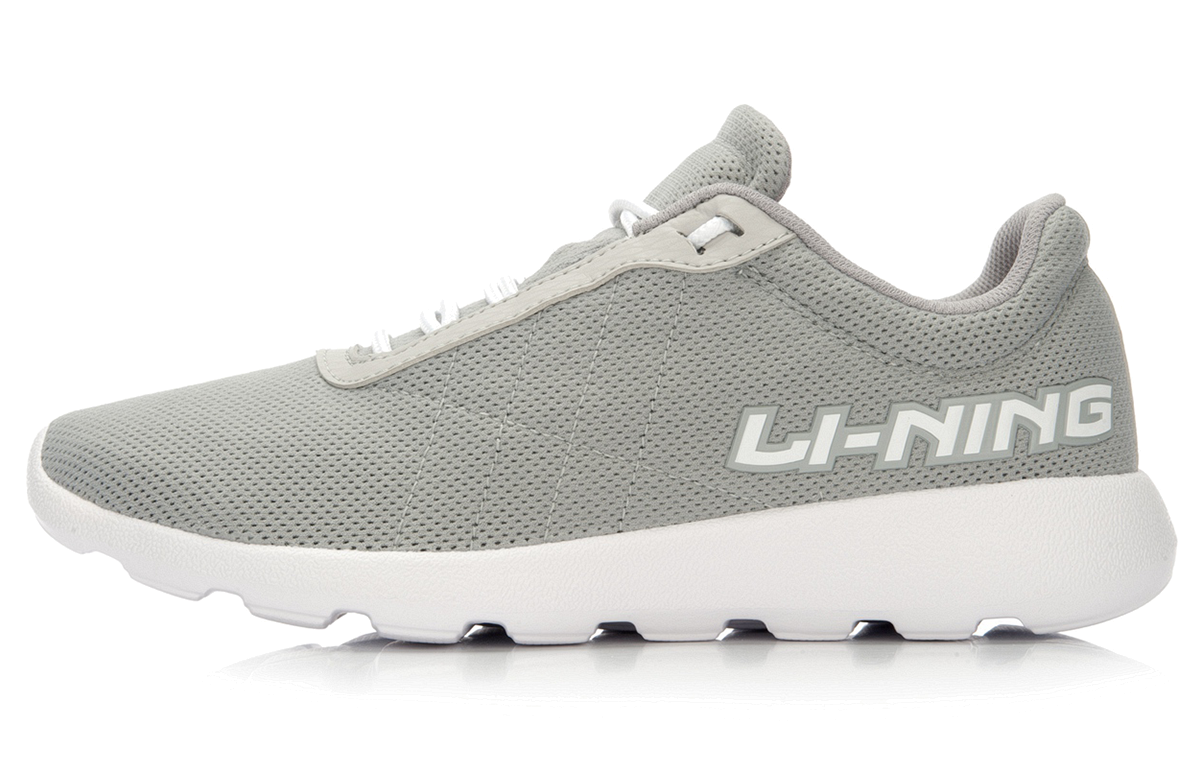 Li-Ning Lightweight Mesh Running 'Grey-White' ARJL007-2