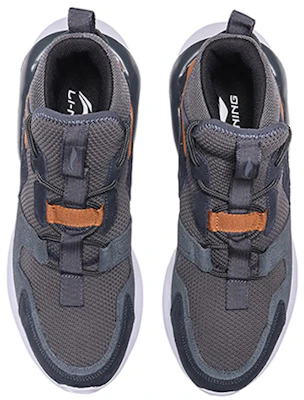 Li-Ning Lichtgewicht Middelhoge Ademend Hardloopschoenen ''Gentleman Grijs'' AGLP133-1 Shop Li-Ning Lichtgewicht Middelhoge Ademend Hardloopschoenen ''Gentleman Grijs'' AGLP133-1