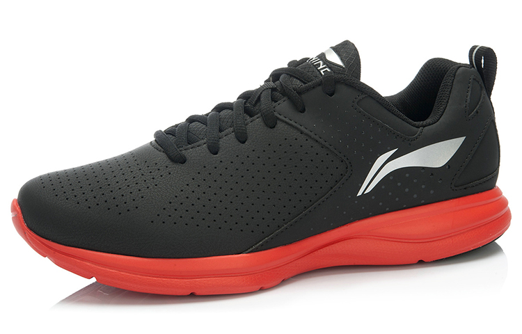 Order Sepatu Lari Ringan Li-Ning 'Hitam Merah' ARBJ051-1