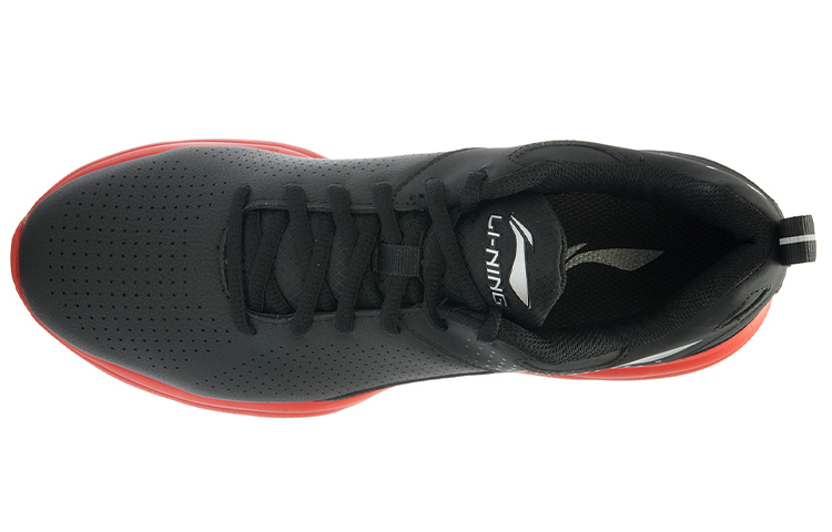 Lookbook Sepatu Lari Ringan Li-Ning 'Hitam Merah' ARBJ051-1