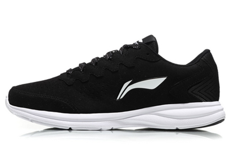 Li-Ning Lightweight Running Shoes 'Black White' ARBN221-4