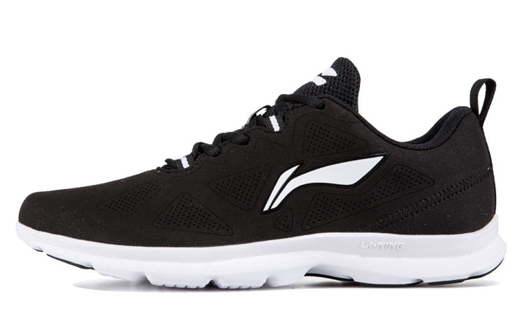 Li-Ning Lightweight Running Shoes 'Black White' ARBN245-5