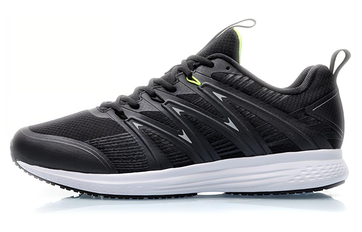Li-Ning Lightweight Running Shoes 'Black White' ARBP047-2