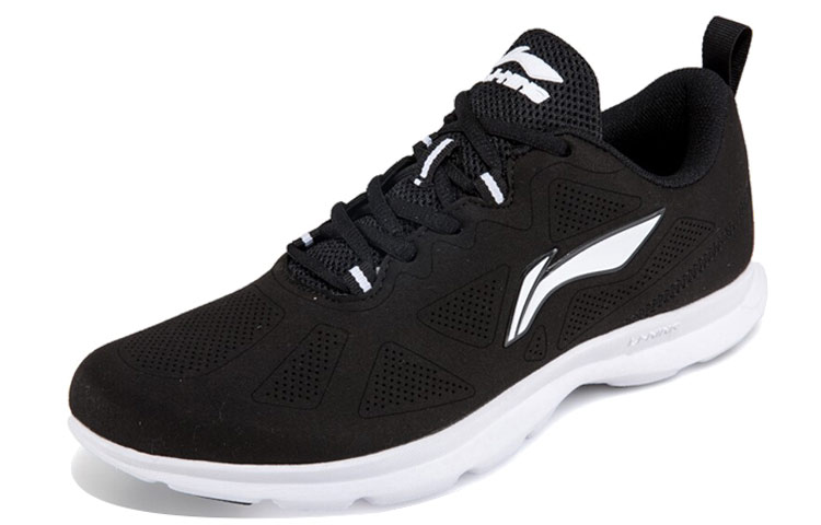 Lookbook Sepatu Lari Ringan Li-Ning 'Hitam Putih' ARBN245-5