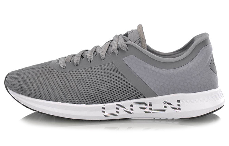 Li-Ning Lightweight Running Sneaker 'Grey Shock-Absorbing' ARBN011-3