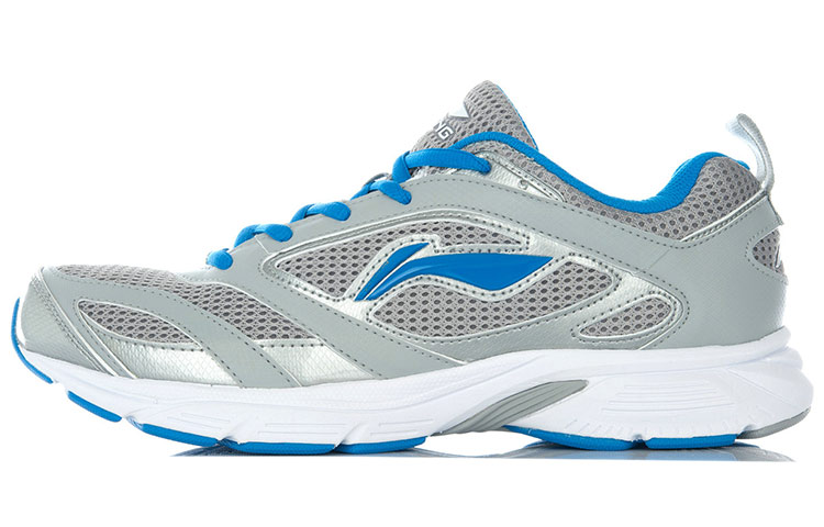 Li-Ning Lightweight Shock-Absorbing Running 'Grey Blue' ARHH085-1