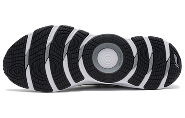Shop 리닝 초경량 충격흡수 러닝화 '락 그레이' (Li-Ning Rock Grey) ARHN103-5
