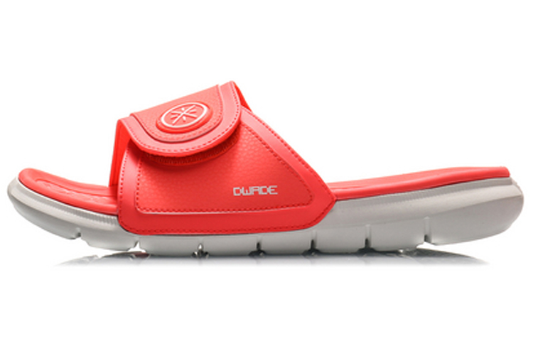 Li-Ning Lightweight StylishRed Slippers ABTQ009-3