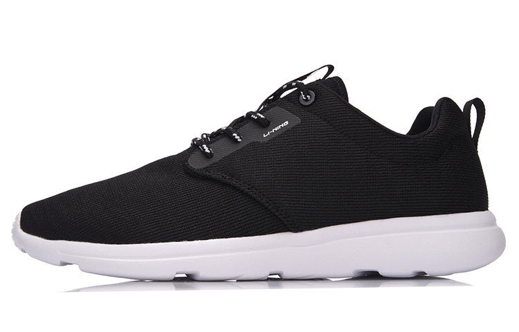 Li-Ning Lightweight Support Running Shoe 'Black White' ARJL011-10