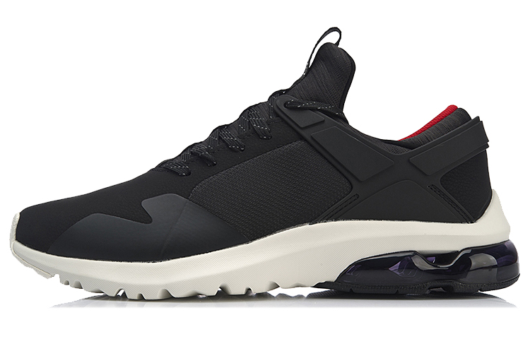 Li-Ning Lightweight Support Running Shoes 'Black' AGCN129-1