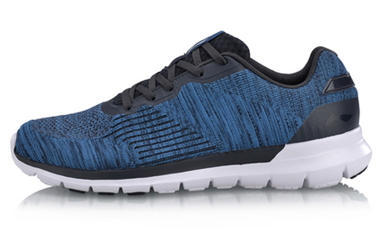 Li-Ning Ling Feng Integral Knit Low 'Outer Space Blue' ARKN003-3
