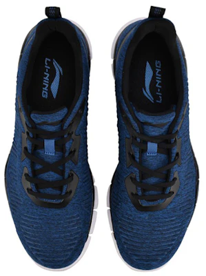 Li-Ning Lingdong Running Shoes 'Black Blue' ARKN001-2 Shop Li-Ning Lingdong Running Shoes 'Black Blue' ARKN001-2