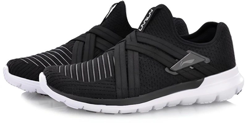 Li-Ning Lingdong V2 Slip-On Running Shoes 'Black White' ARHN171-1 Order Li-Ning Lingdong V2 Slip-On Running Shoes 'Black White' ARHN171-1