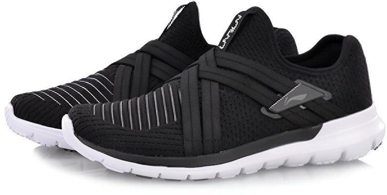Li-Ning Lingdong V2 Slip-On Running Shoes 'Black White' ARHN171-1 Order Li-Ning Lingdong V2 Slip-On Running Shoes 'Black White' ARHN171-1