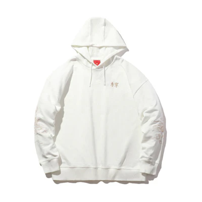 Li-Ning LiNing Forbidden City Baoyunlou Sweatshirt - Champagne White AWDPB15-1
