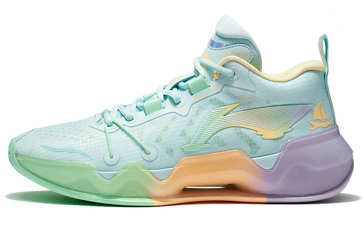 Li-Ning LiRen 2 Low 'Green Purple' ABAS039-4