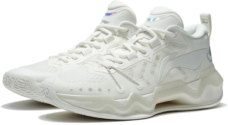 Li-Ning LiRen 2 Low 'Smoke White' ABAS039-5 Lookbook Li-Ning LiRen 2 Low 'Smoke White' ABAS039-5