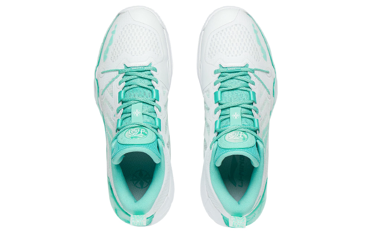 Lookbook Li-Ning LiRen 2 Low 'Blanco Verde' ABAS103-2
