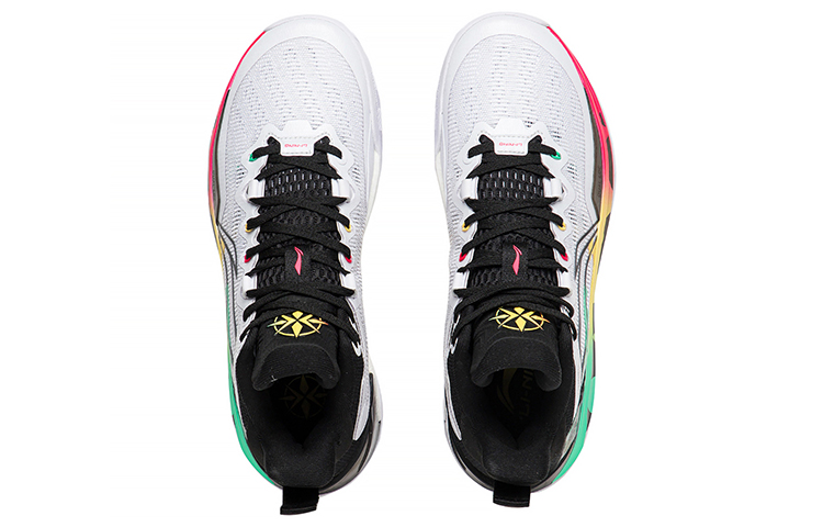 Shop Li-Ning LiRen 3 'White Black Multi' ABAS091-1