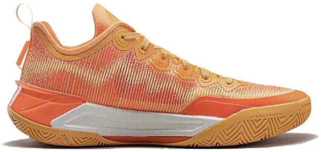 李寧 利刃3 V2 火燒雲 回彈輕便 低幫 籃球鞋 男款 橙色 Order 李寧 利刃3 V2 火燒雲 回彈輕便 低幫 籃球鞋 男款 橙色