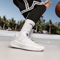 李宁LiRen 3 V2低帮'珍珠白'篮球鞋 ABAT057-3 1