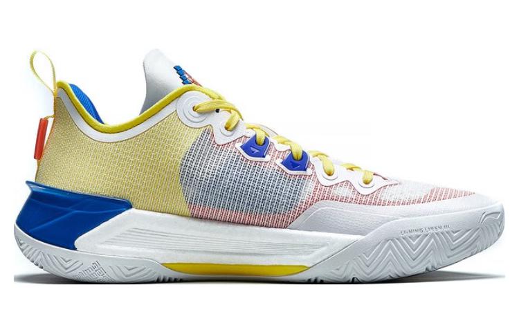 Lookbook Li-Ning LiRen 3 V2 Rendah 'Kuning Biru' ABAT057-9