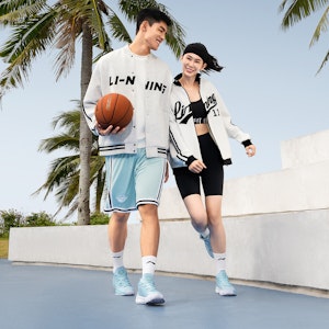 LiNing李寧 利劍3 V2 月神 耐磨透氣 低筒 籃球鞋 男女款 水藍色 Details for LiNing李寧 利劍3 V2 月神 耐磨透氣 低筒 籃球鞋 男女款 水藍色