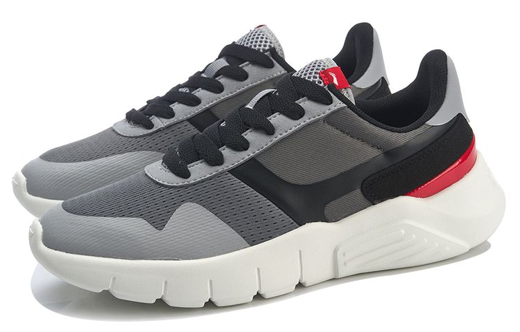 Lookbook Li-Ning LN 92 'Grey Black Red' AGCP037-1