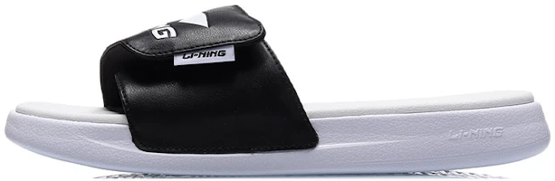 Li-Ning LN Slipper 'Mismatched Black White' AGAR009-3 Li-Ning LN Slipper 'Mismatched Black White' AGAR009-3