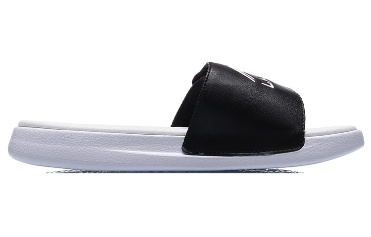 Order Li-Ning LN Slipper 'Mismatched Black White' AGAR009-3