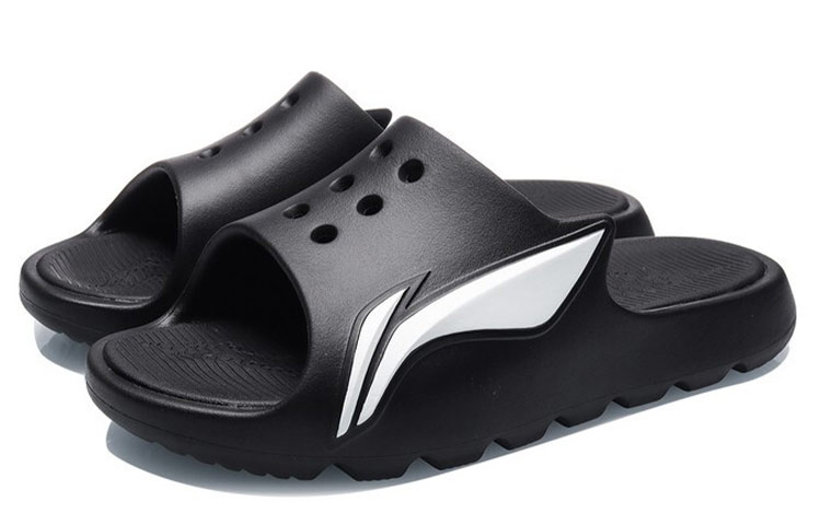 Lookbook Li-Ning LNBB Slide ''Zwart Trendy Casual'' ABTR005-B