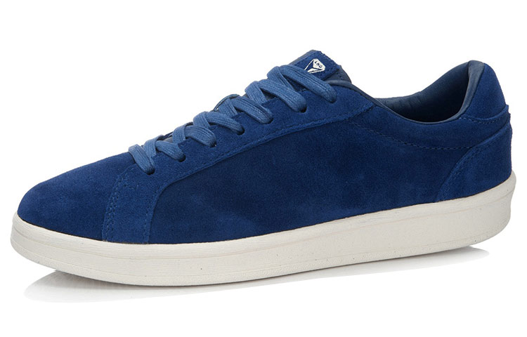 Lookbook Li-Ning LNG Sneaker Casual in Pelle ''Blu Bianco'' ALAK117-4