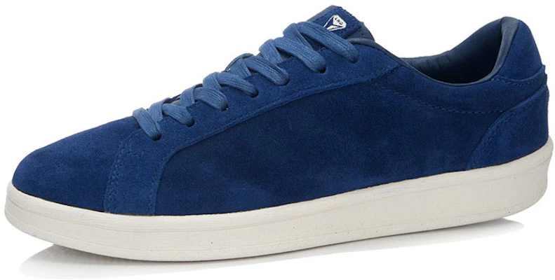 Li-Ning LNG Sneaker Casual in Pelle ''Blu Bianco'' ALAK117-4 Lookbook Li-Ning LNG Sneaker Casual in Pelle ''Blu Bianco'' ALAK117-4