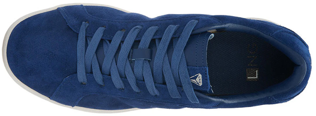 Li-Ning LNG Sneaker Casual in Pelle ''Blu Bianco'' ALAK117-4 Shop Li-Ning LNG Sneaker Casual in Pelle ''Blu Bianco'' ALAK117-4