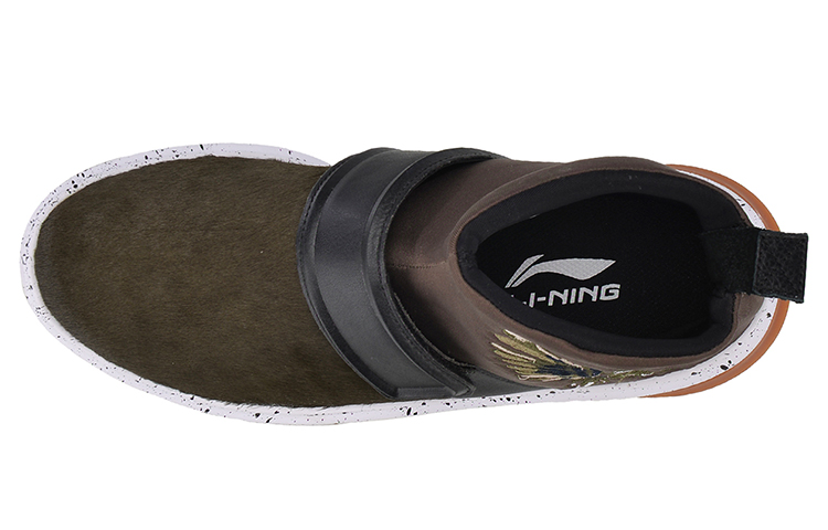 Lookbook Li-Ning LNG Mid-Top Running 'Pinus Green' LLAM031-2