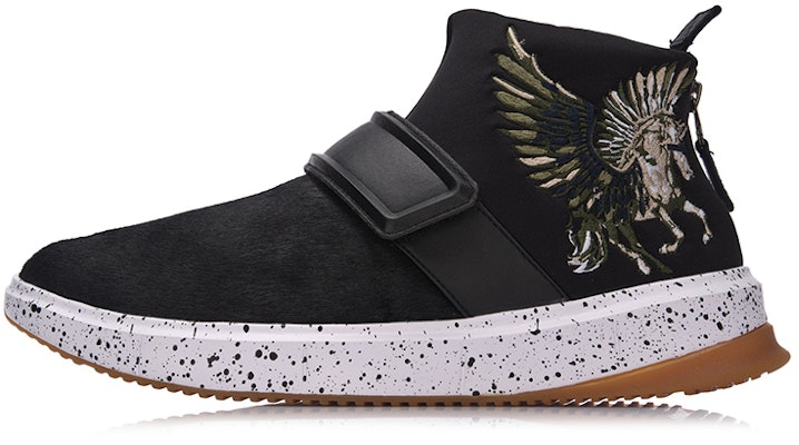Li-Ning LNG Mid Running Shoes 'Warm Black' LLAM031-1 Buy Li-Ning LNG Mid Running Shoes 'Warm Black' LLAM031-1