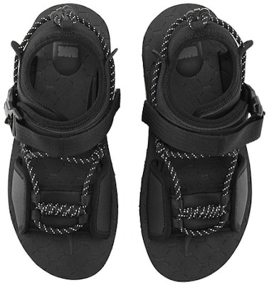 Li-Ning LNG Sport Sandals 'Black' LLST030 Lookbook Li-Ning LNG Sport Sandals 'Black' LLST030