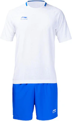 Set Bola Sepak Li-Ning Baju Crewneck Cetak Logo & Seluar Pendek Lurus AATS037-1 Buy Set Bola Sepak Li-Ning Baju Crewneck Cetak Logo & Seluar Pendek Lurus AATS037-1