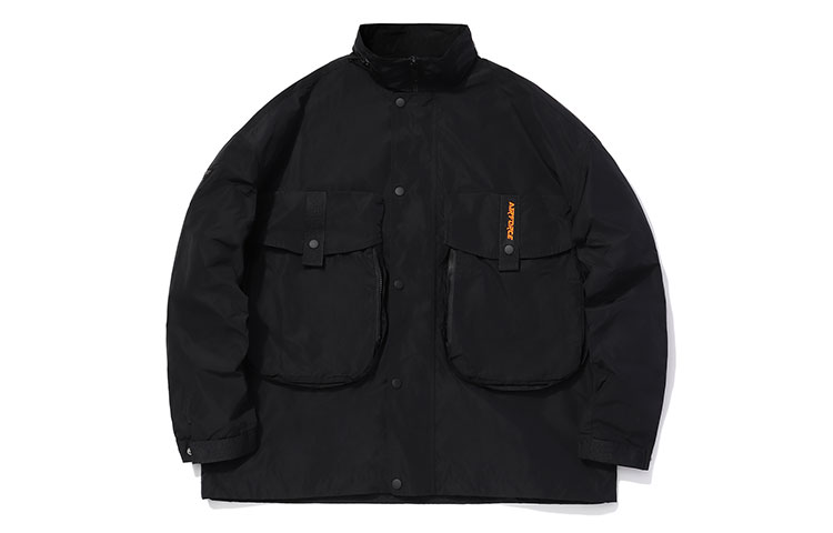 Li-Ning Logo Printed Casual Loose Fit Sports Jacket Black () AFDQ843-1