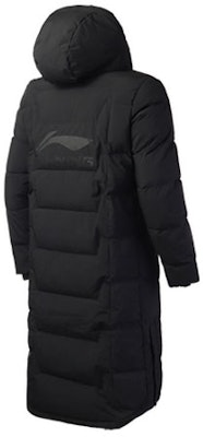 Li-Ning Long Down Jacket Football Series Black Winter Edition AYMP011-3 Lookbook Li-Ning Long Down Jacket Football Series Black Winter Edition AYMP011-3