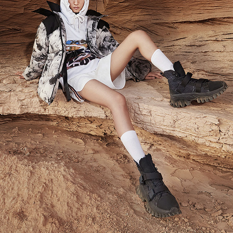 Li-Ning Loose Fit Hooded Down Jacket, Sports Life Series Silk Road Journey AYMQ559-6 圖 5