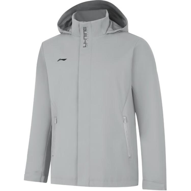 Li-Ning Loose Fit Hooded Jacket Gray AFDUA05-13