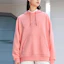 Shop Li-Ning Loose Fit Hoodie Pink Unisex - Trendy Festival Style AWDS220-6
