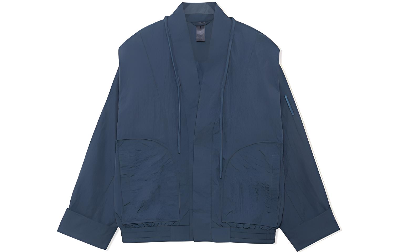 Li-Ning Loose Fit Jacket Blue - Sport Trend Collection Runway Edition AJDR421-1