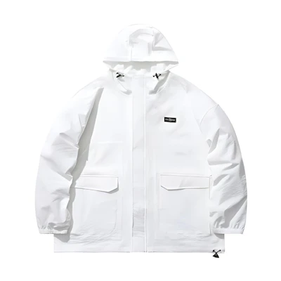 Li-Ning Loose Fit Sports Hoodie Jacket - Standard White AFDR191-3