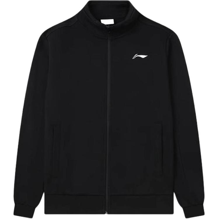 Li-Ning Loose Fit Zip-Up Jacket in Black YWDT489-1