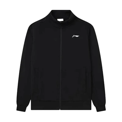 Li-Ning Loose Fit Zip-Up Jacket in Black YWDT489-1