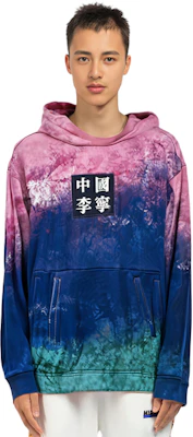 Li-Ning Loose Pullover Hoodie Raspberry Red - Casual Gift for Him AWDQ857-1 Cheap Li-Ning Loose Pullover Hoodie Raspberry Red - Casual Gift for Him AWDQ857-1